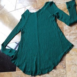 Target Emerald Wide scoop neck longsleeve thermal